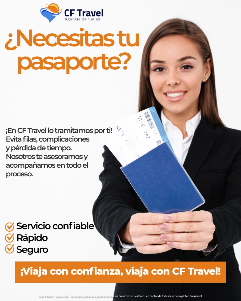 TRAMITE VISAS CF TRTAVEL